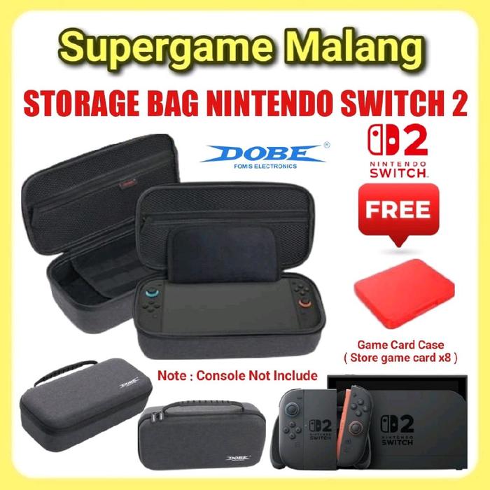 Gambar Dobe Supergame Malang Storage Bag Nintendo Switch 2 Dompet OLED - Oled dari Supergame Malang Kota Malang 4 Tokopedia