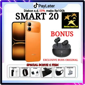 (EXCLUSIVE WENNY_WIJAYA) INFINIX SMART 20 4/128 & 4/64 GARANSI RESMI