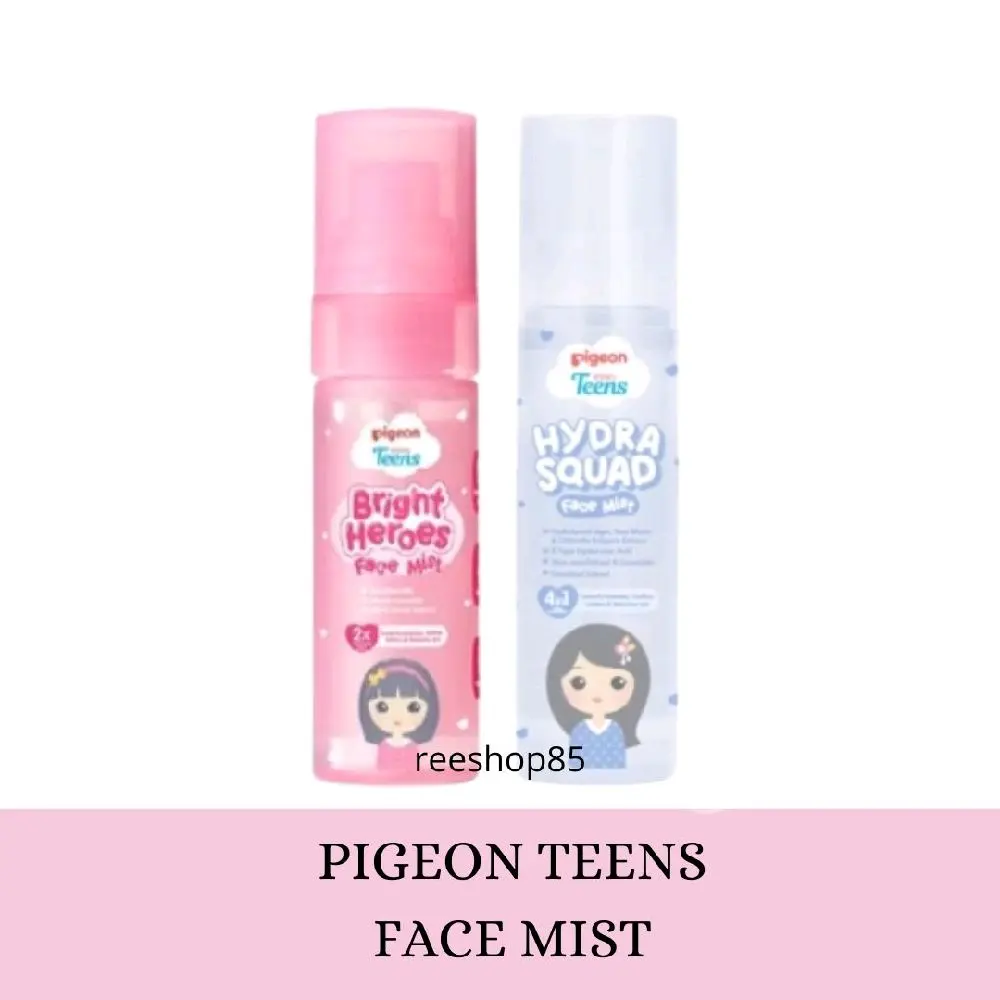 PIGEON TEENS Bright Heroes Face Mist Hydra Squad 50ml | Face Mist Remaja | Skincare Anak Remaja