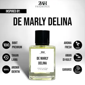 Ziwah Parfum Inspired De Marly Delina 50ml - 30ml Wangi Tahan Lama 24 Jam Kualitas Premium