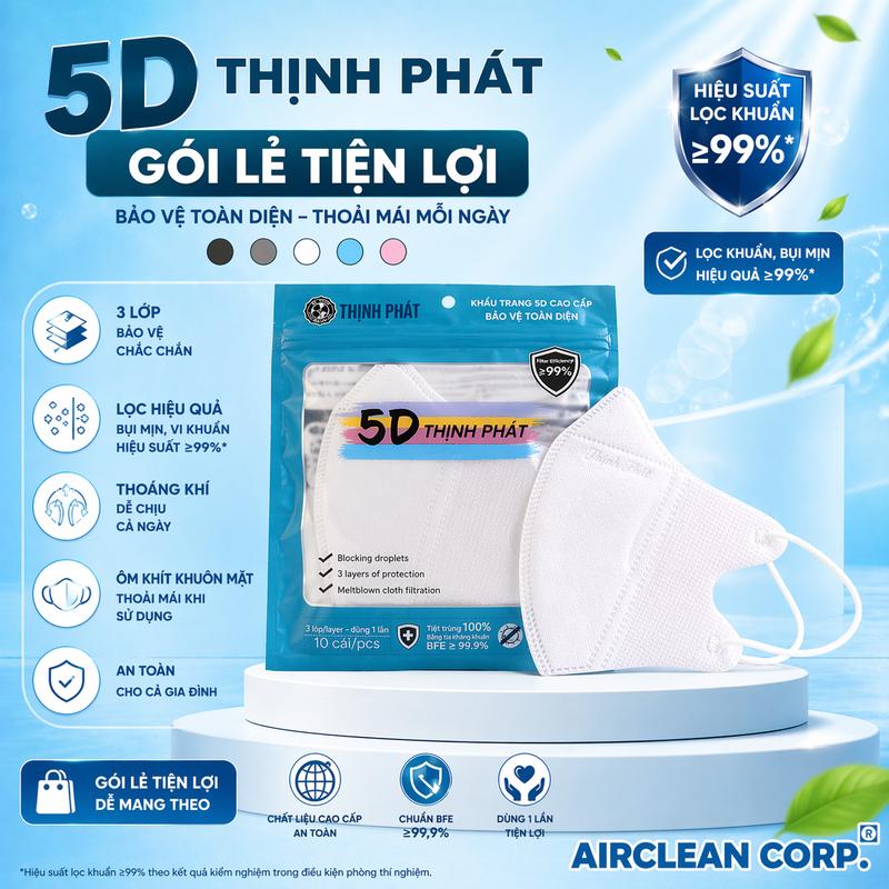 5D Thịnh Phát - 1 Gói Khẩu Trang Thịnh Phát