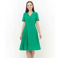 Gambar *Ready Stok* N2 - Dress Sifon 28449 - Hijau, M dari Sisters Fashion Group Kota Administrasi Jakarta Utara 3 Tokopedia