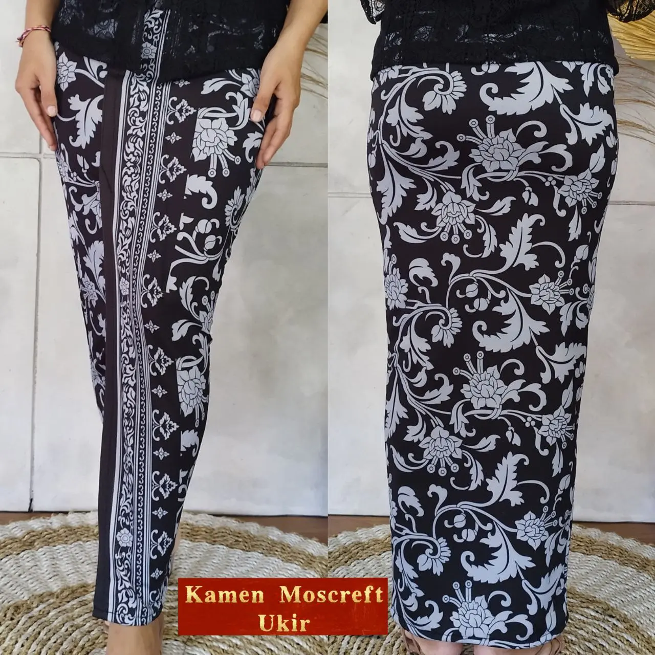 Rok Bali Kamen Moscreft Bali Ukir Stretch bisa Melar