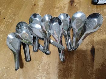 Product Review of Sendok Bebek Stainless Steel Isi 12 Pcs - Tebal, Anti Karat, Aman, dan Cocok untuk Kuah dan Soup Kitchenware from H**e A**n 0