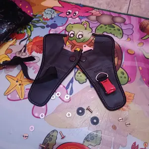 Tali Helm Model Carglos satu kancing plus paku belah chinstrap helm Half Face Bukan Full Face Aksesoris Motor