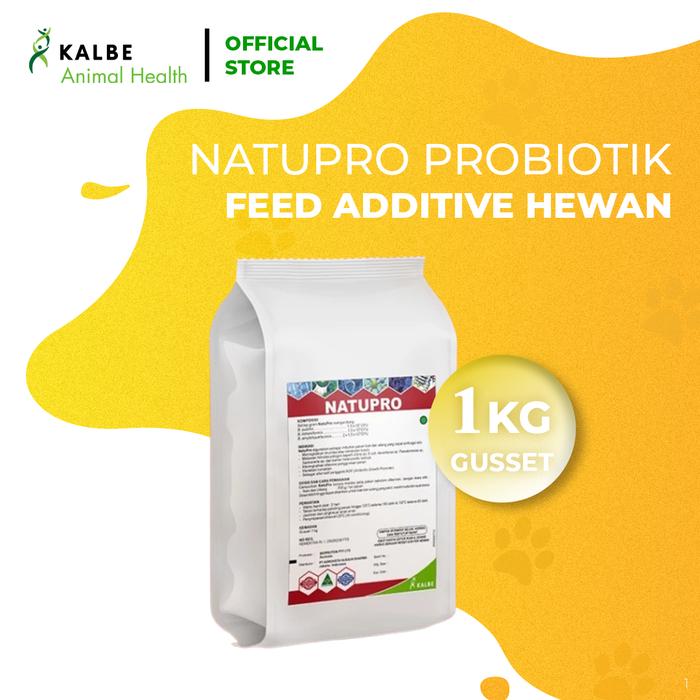 Gambar KALBE Natupro Probiotik Pakan Adiktif Powder Hewan - 1 Kilogram dari Kalbe Animal Health Kab. Tangerang Tokopedia