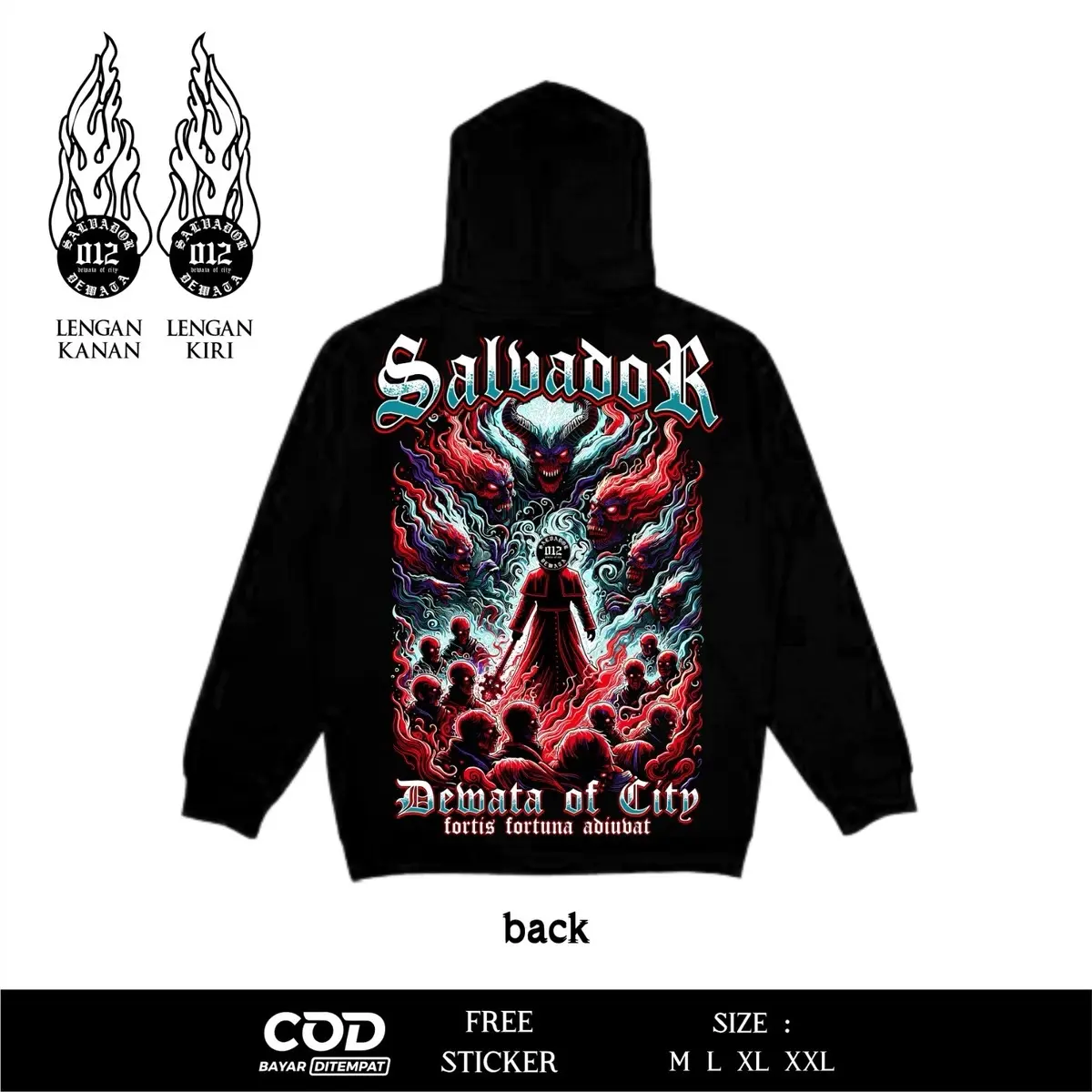 Hoodie Netral Salvador Dewata Of City Vol1 Desain Terbaru By Inzavibe