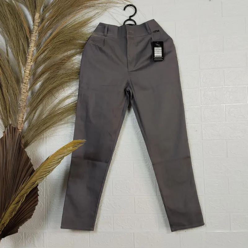 Celan Panjang Wanita Baggypants Katun Twill Combed - Bahan Halus dan Adem, Melar dan Tidak Mudah Kusut 3