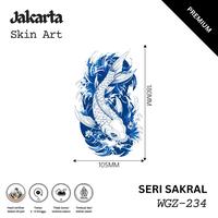Gambar Jakarta Skin Art Tato Temporer WGZ-231 - WGZ-240 Premium Ketahanan 2 - 3 Minggu - WGZ-231 dari Jakarta Skin Art Kota Administrasi Jakarta Selatan 5 Tokopedia