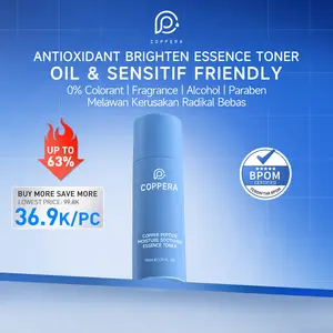 COPPERA copper peptide Moisture Soothing Essence Toner 100ml whitening Nourishing Hydrating Facial Melembutkan Pelembab Wajah [HUJAN VOUCHER] Niacinamide Hyaluronic