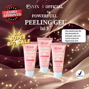 Osyin Glow ( Bundling Isi 3 ) Powerfull Peeling Gel 30gr