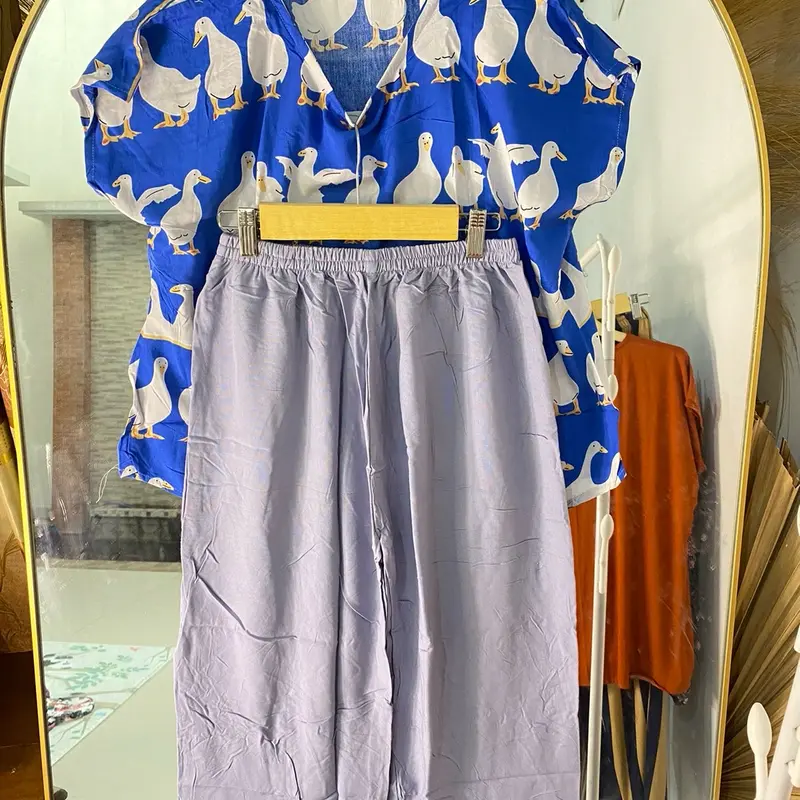Babydol pendek Rayon Halus Jumbo muat LD 120 Wanita 1