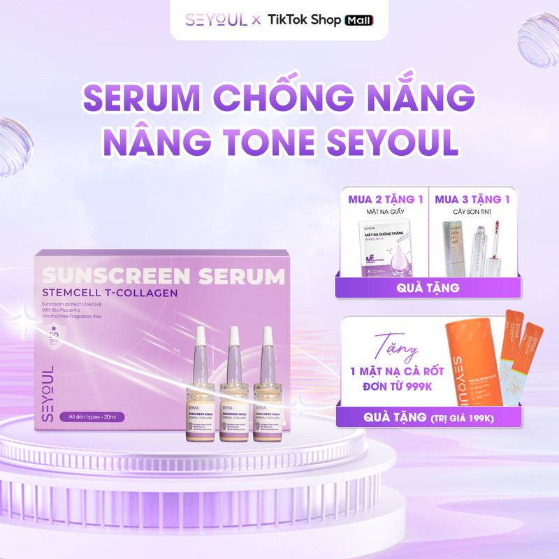 [SEYOUL] - Serum chống nắng nâng tone Seyoul Collagen