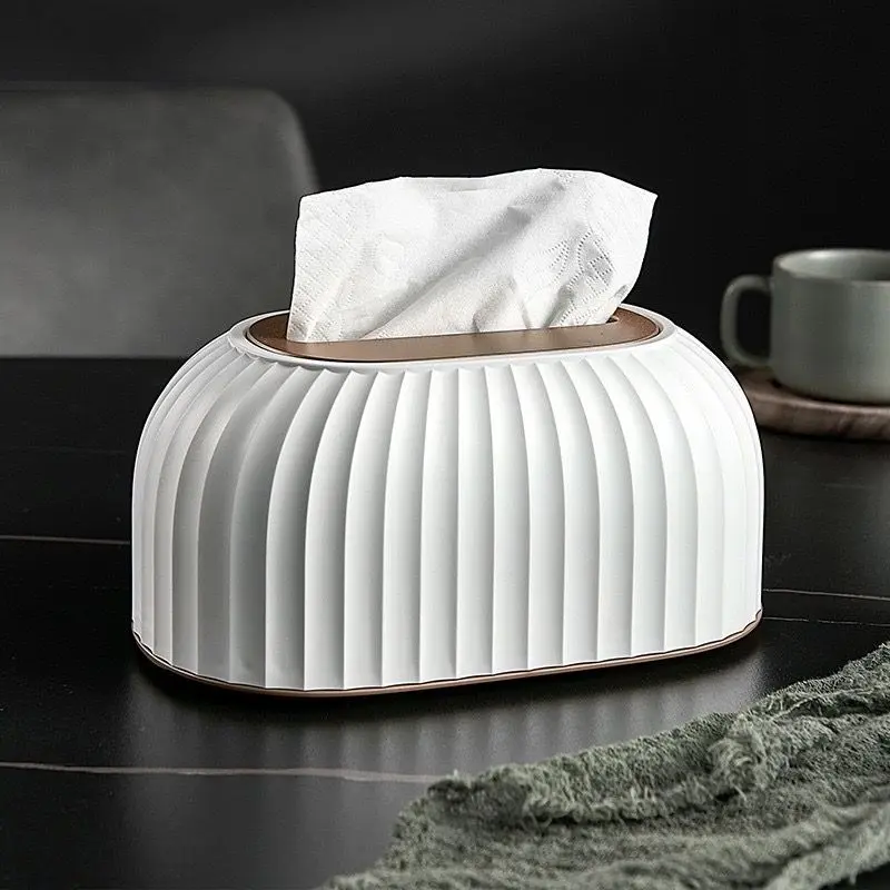 Kotak Tempat Penyimpanan Tisu Estetik Box Tissue Nordic Minimalis Aesthetic Plastik - Alby Mart