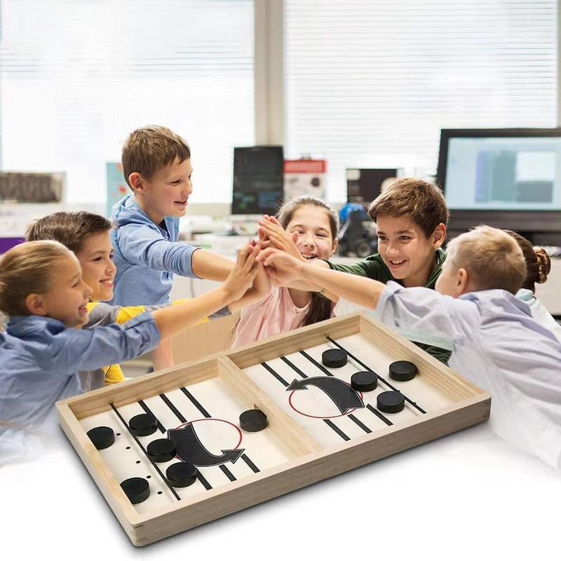 Wooden two-player catapult chess, parent-child interactive tabletop game, battle game 1