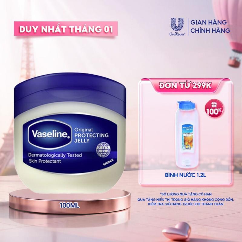 Sáp dưỡng ẩm Vaseline 100ml  85g  Original Protecting Jelly 