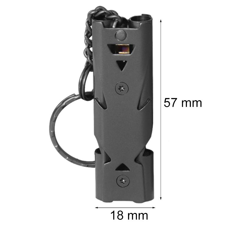 Peluit Darurat Survival Outdoor Stainless Steel Whistle