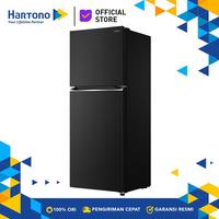Gambar Aqua Kulkas 2 Pintu 205L Twin Inverter Metal Door Refrigerator AQR-DTM265RAV(MX) dari MyHartono Kota Tangerang Selatan 2 Tokopedia