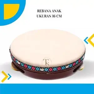 Rebana 16 CM Anak Suara Nyaring | Cocok Sholawatan | Alat musik rebana alat rebana alat hadroh