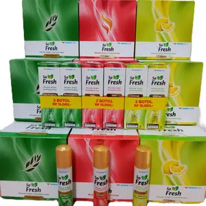 [Paket 1 box isi 6 pcs] So Fresh Minyak Angin Aromatherapy 10ml