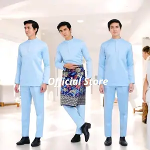 SETELAN Baju Dan Celana Pria Teluk Belanga Dewasa