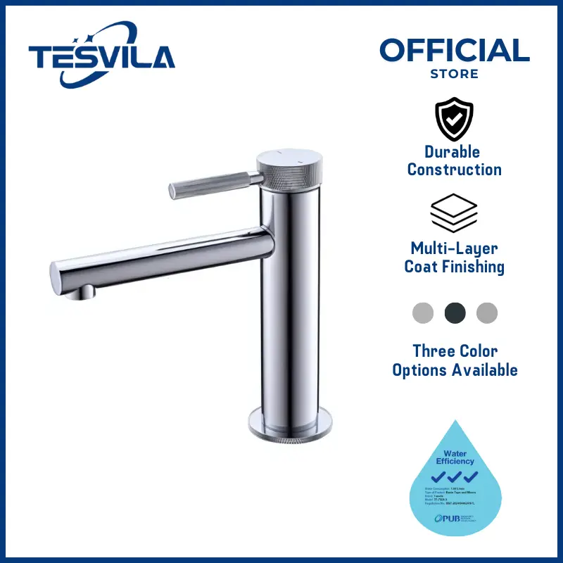 Tesvila 76 Series Basin Mixer TF-7601 （Short）