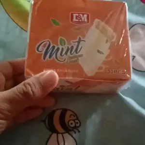 DSM permen lunak paper mint/permen kertas isi 30 pcs 1 box