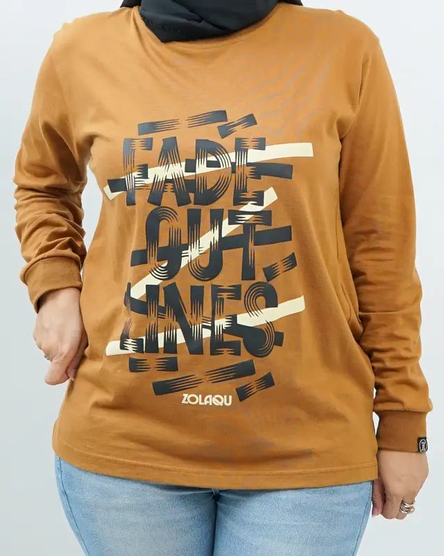ZOLAQU - Atasan Kaos Wanita Size Cotton Combed 20s Rakhu 2