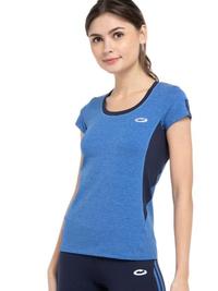 Gambar Opelon Atasan Lengan Pendek Wanita - Short Sleeve Top - Biru, S dari Opelon Bodywear Kota Cimahi 1 Tokopedia