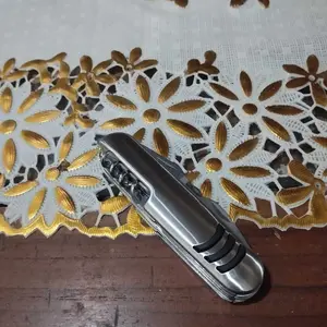 Pisau Saku Pocket Knife EDC Multifungsi 11in1 - A3011 untuk Camping Multitools Alat Survival