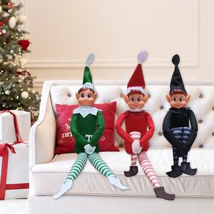 Muñecos de Peluche Navideños Festivos, Figuritas Únicas de la Temporada, Juguetes de Peluche Suaves para Decoraciones Navideñas, Idea Perfecta de Regalo para Niños y Adultos