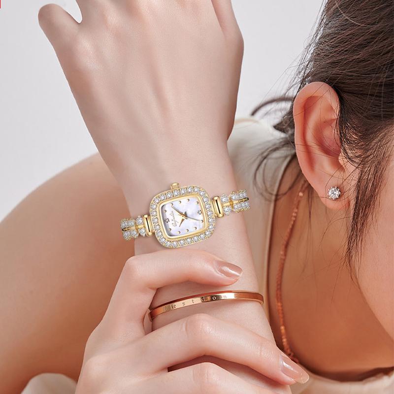 Product Introduction of V006 Little Jin Sui Fangshen Luxury Waterproof Quartet  Watch 4