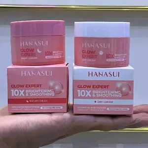 Paket Hanasui flawless glow 10 Day cream & Night cream 15 gr