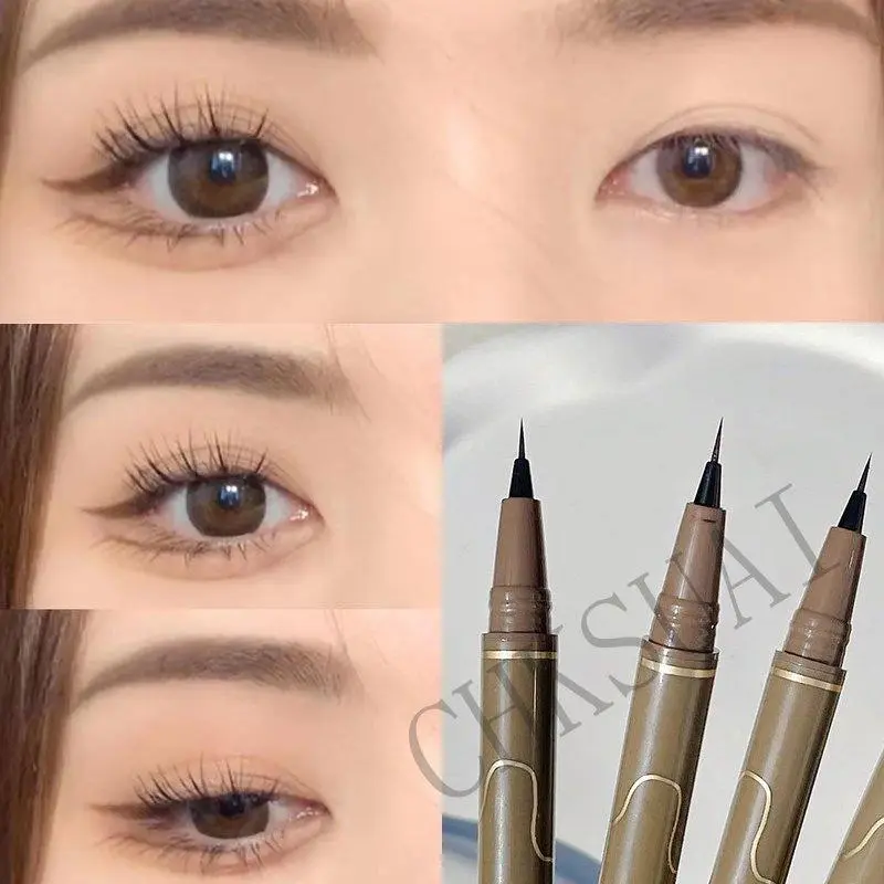Bút Kẻ Mắt Dạng Lỏng Siêu Mỏng, SUAKE, 0.05Mm, Không Thấm Nước, Trang Điểm Mắt, Chống Mồ Hôi, Mỹ Phẩm, Q8K7, [Thanh Toán Khi Nhận Hàng]
