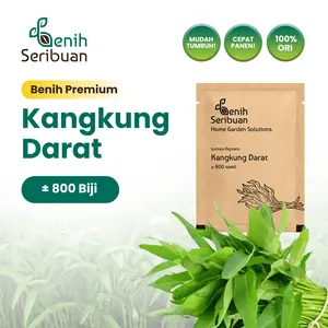 Benih Kangkung Darat Daun Lebar - Benih Sayuran Seribuan