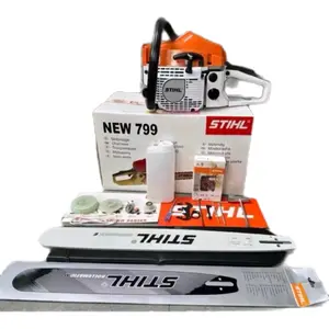 MS799-promo mesin Senso kecil komplit/fullset bar 22 inch laser baja asli merk STIHL