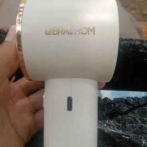 (COD)Bravhom Kipas Angin Mini Portable 3IN1 Aromaterapi 3 Kecepatan Lampu Warna Warni Phone Holder FN16