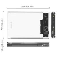 Gambar Orico 2139C3 G2 CR Enclosure Case Casing for SATA HDD Hard Drive SSD 2.5 inch 2.5” Type C , Max 10 Gbps write / read , Orico 2139 C3 G2 dari Click & Go Tokopedia Kota Bandung 4 Tokopedia