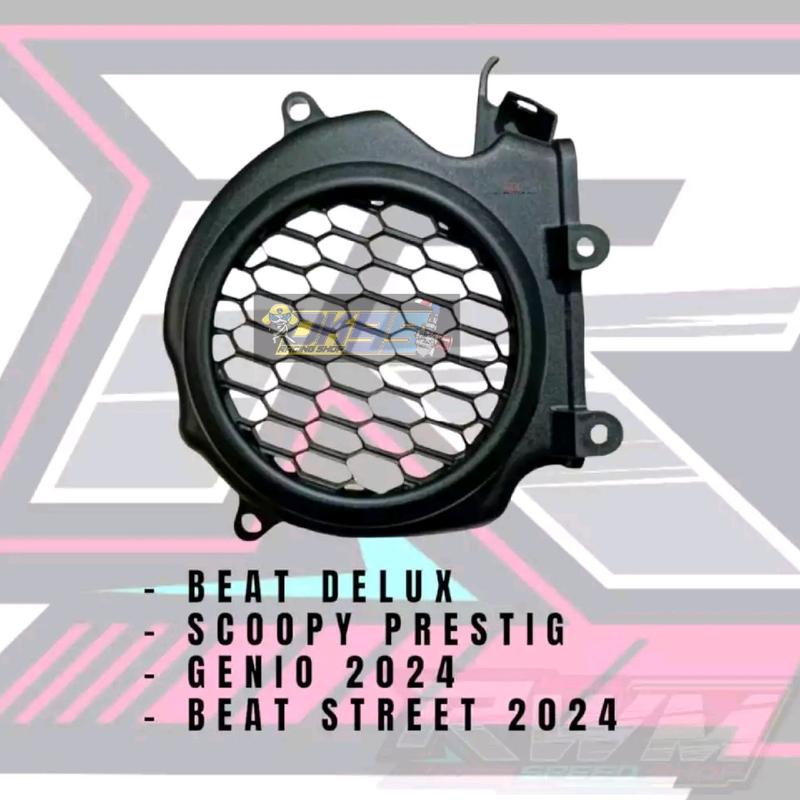 Tutup cover kipas set Spiner Spinner Putar Motif bintang full Vespa Beat Fi Street Scoopy Mio Vario Mio M3 Mio Soul GT Motor Motorcycle 1