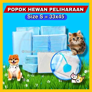 UNDEPRAD Kucing Popok Pipis Kucing Anjing Kelinci Kitten Adult Puppy Alas Kandang Kucing Popok Pup