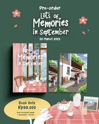 Gambar Buku Novel Lots of Memories in September - Yourrkeyyz - Bukune - BUKU SAJA dari Republikfiksi Kota Administrasi Jakarta Selatan 2 Tokopedia