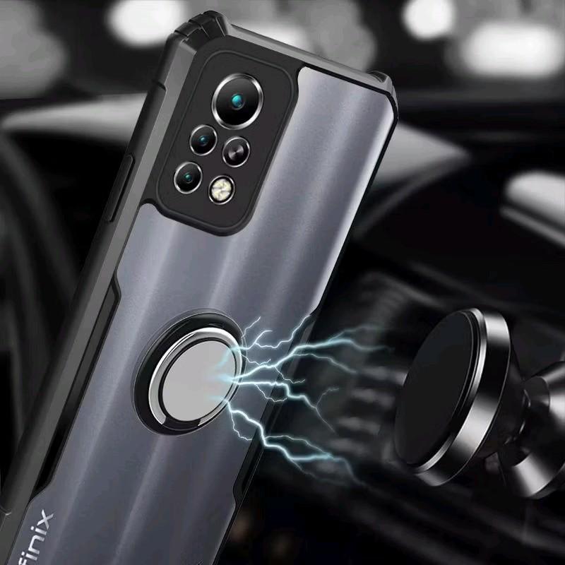 Case For Infinix Hot 50 Pro+ Hot 50 5G Hot 50 4G Hot 50i Hot 40 Pro Hot 40i Hot 30 Hot 30i Hot 30 Play Hot 20s Hot 12 Pro Hot 12 Play Hot 12 Hot 11 Play Hot 10 Hot 10 Play Hot 10s Shockproof With Ringstand 2
