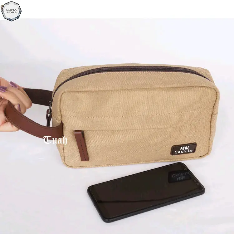Tas Kosmetik Wanita Kanvas untuk Make Up 1