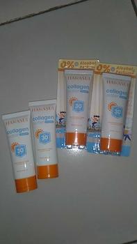 Product Review of HANASUI Collagen Water Sunscreen SPF50 SPF30 PA++++ UV 30ml from S**4 0