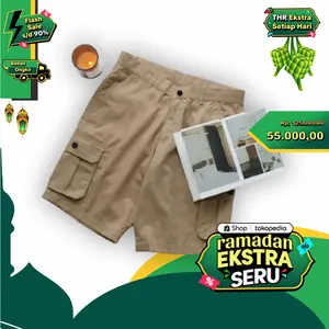 CELANA CARGO PENDEK PRIA PREMIUM MENDAKI CELANA ADVENTURE Nyaman Santai Twill Shorts Surfing Katun Distro