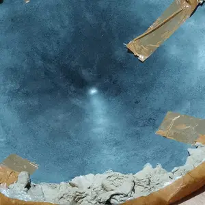 50cm Dulang emas fiberglass 50cm