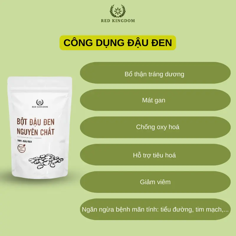 Bột đậu đen hữu cơ tự nhiên 500g 1
