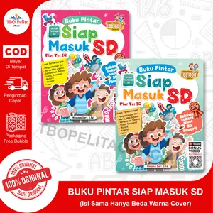 Buku Pintar Siap Masuk SD dan Buku 30 Jam Lancar Membaca Tanpa Dieja