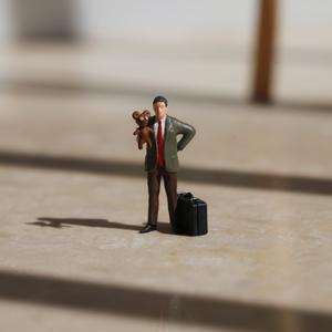 Mô Hình Tỷ Lệ Tượng Nhỏ Mr. Bean