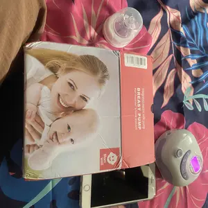 Dr.spock Pompa ASI Elektrik Tanpa Kabel otomatis Portabel pompa asi（ASI bayi baru lahir）Hisap Kuat breast pump EB06 Bottle Electric Ibu listrik hijau(manual) Merah